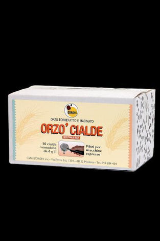 Orzo - 50 cialde carta ESE 44mm - Caffè Borghi